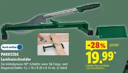 Lidl PARKSIDE Laminatschneider Angebot