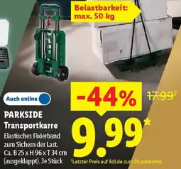 Lidl PARKSIDE Transportkarre Angebot