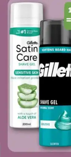 REWE Center Gillette Satin Care Rasiergel Angebot