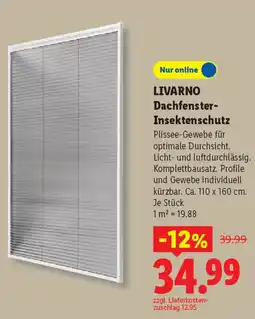 Lidl LIVARNO Dachfenster- Insektenschutz Angebot