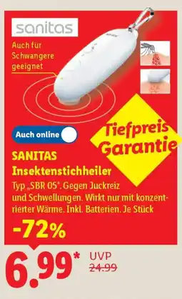 Lidl SANITAS Insektenstichheiler Angebot