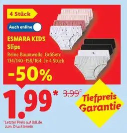 Lidl ESMARA KIDS Slips Angebot