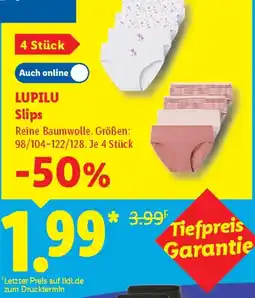 Lidl LUPILU Slips Angebot