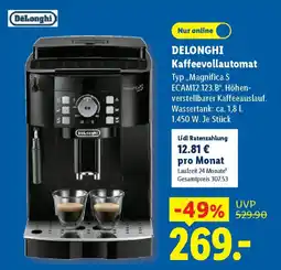 Lidl DELONGHI Kaffeevollautomat Angebot