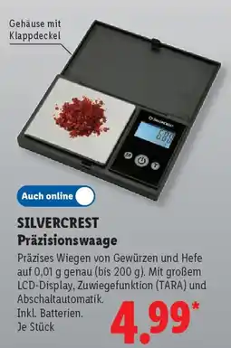Lidl SILVERCREST Präzisionswaage Angebot