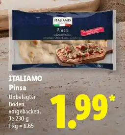 Lidl ITALIAMO Pinsa Angebot