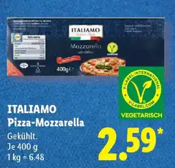 Lidl ITALIAMO Pizza-Mozzarella Angebot