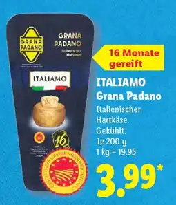 Lidl ITALIAMO Grana Padano Angebot