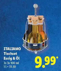 Lidl ITALIAMO Tischset Essig & Öl Angebot