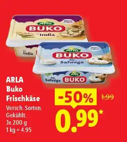 Lidl ARLA Buko Frischkäse Angebot