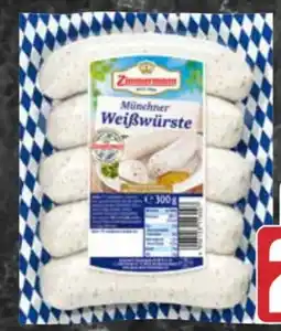 AEZ Fleischwerke Zimmermann Münchner Weißwürste Angebot
