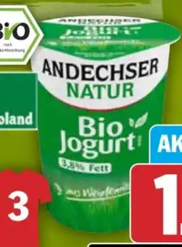 AEZ Andechser Natur Bio Jogurt Angebot