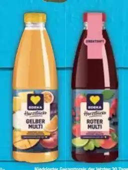 E-Center Edeka Herzstücke Säfte Angebot