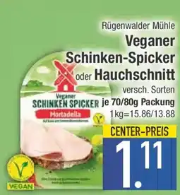 E-Center Veganer Veganer Schinken-Spicker oder Hauchschnitt Angebot