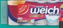E-Center Gut & Günstig Toilettenpapier sooo weich premium Angebot