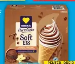 E-Center Edeka Herzstücke Soft Eis Angebot
