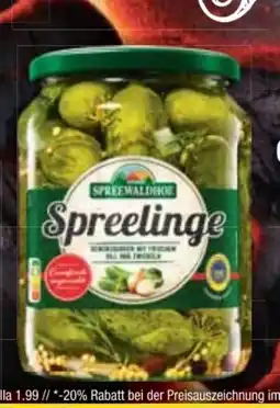 E-Center Spreewaldhof Gewürzgurken Angebot