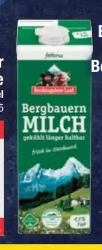 E-Center Berchtesgadener Land Frische Bergbauern Milch Angebot