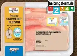 nahkauf Rewe Regional Schweine-Schnitzel-Oberschal Angebot