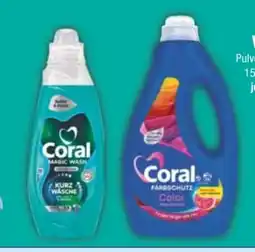 E-Center Coral Waschmittel Angebot