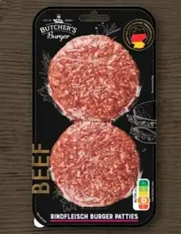 REWE Center Butcher’s Burger Beef Rindfleisch Patties Angebot