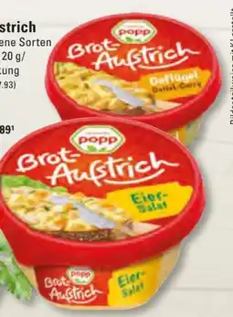 Edeka Frischemarkt Popp Brotaufstrich Angebot