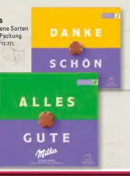 Edeka Frischemarkt Milka Pralinés Angebot