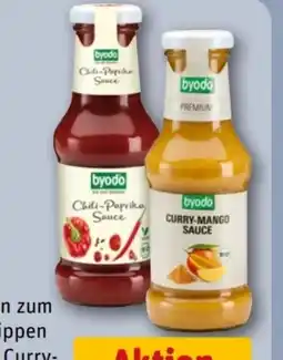 REWE Center byodo Bio Grillsauce Angebot