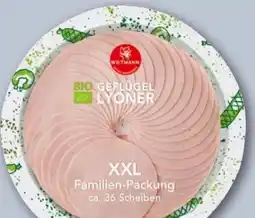 REWE Center Wiltmann Bio Geflügel Lyoner XXL Angebot