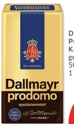 Budni Dallmayr Prodomo Kaffee Angebot