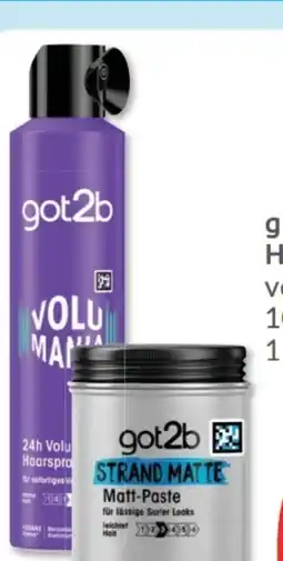 Budni Schwarzkopf Got2B Haarstyling Angebot