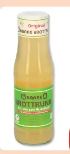 Budni Kanne Brottrunk Bio-Saft Angebot