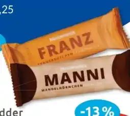 Budni Pausenfudder Cremeriegel vegan Angebot