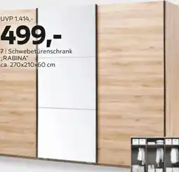 Mömax Schwebetürenschrank Rabina Angebot