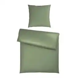 Mömax Satin-Bettwäsche Xenia Uni und Streif Angebot