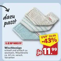 Combi Leifheit wischbezüge Angebot