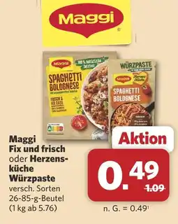 Combi Maggi fix und frisch Angebot