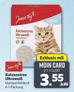 Combi Jeden tag katzenstreu ultraweiß Angebot