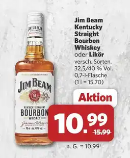 Combi Jim beam kentucky straight bourbon whiskey Angebot