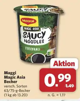 Combi Maggi magic asia becher Angebot