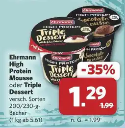 Combi Ehrmann high protein mousse Angebot