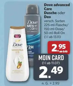 Combi Dove advanced care dusche Angebot