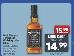 Combi Jack daniels tennessee whiskey Angebot