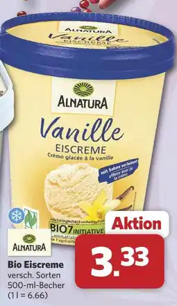 Combi Alnatura bio eiscreme Angebot