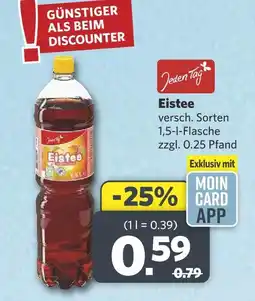Combi Jeden tag eistee Angebot