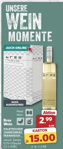 Combi Bree chardonnay Angebot