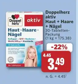 Combi Doppelherz aktiv haut + haare + nägel Angebot