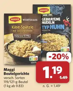Combi Maggi käse-spätzle mit röstzwiebeln Angebot