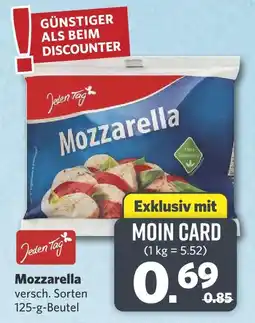 Combi Jeden tag mozzarella Angebot