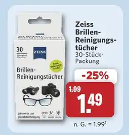 Combi Zeiss brillen-reinigungstücher Angebot
